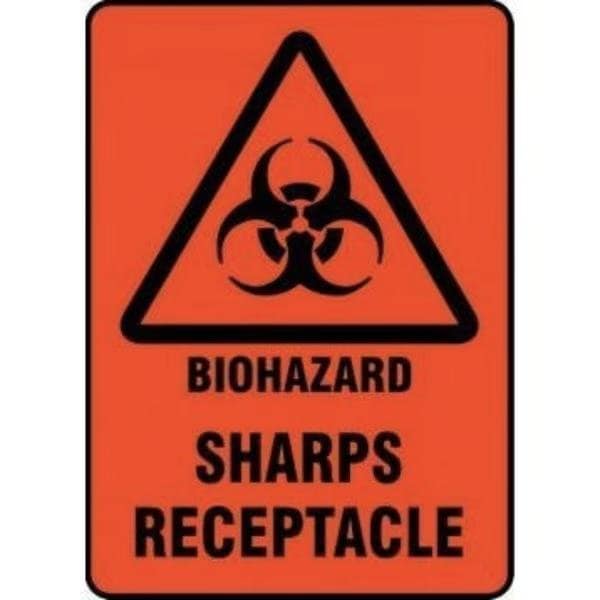 Accuform Safety Sign, MBHZ516XV MBHZ516XV - main